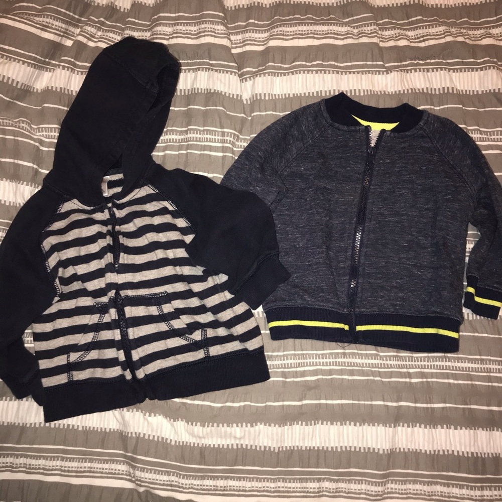 Gymboree zip ups 18-24mo